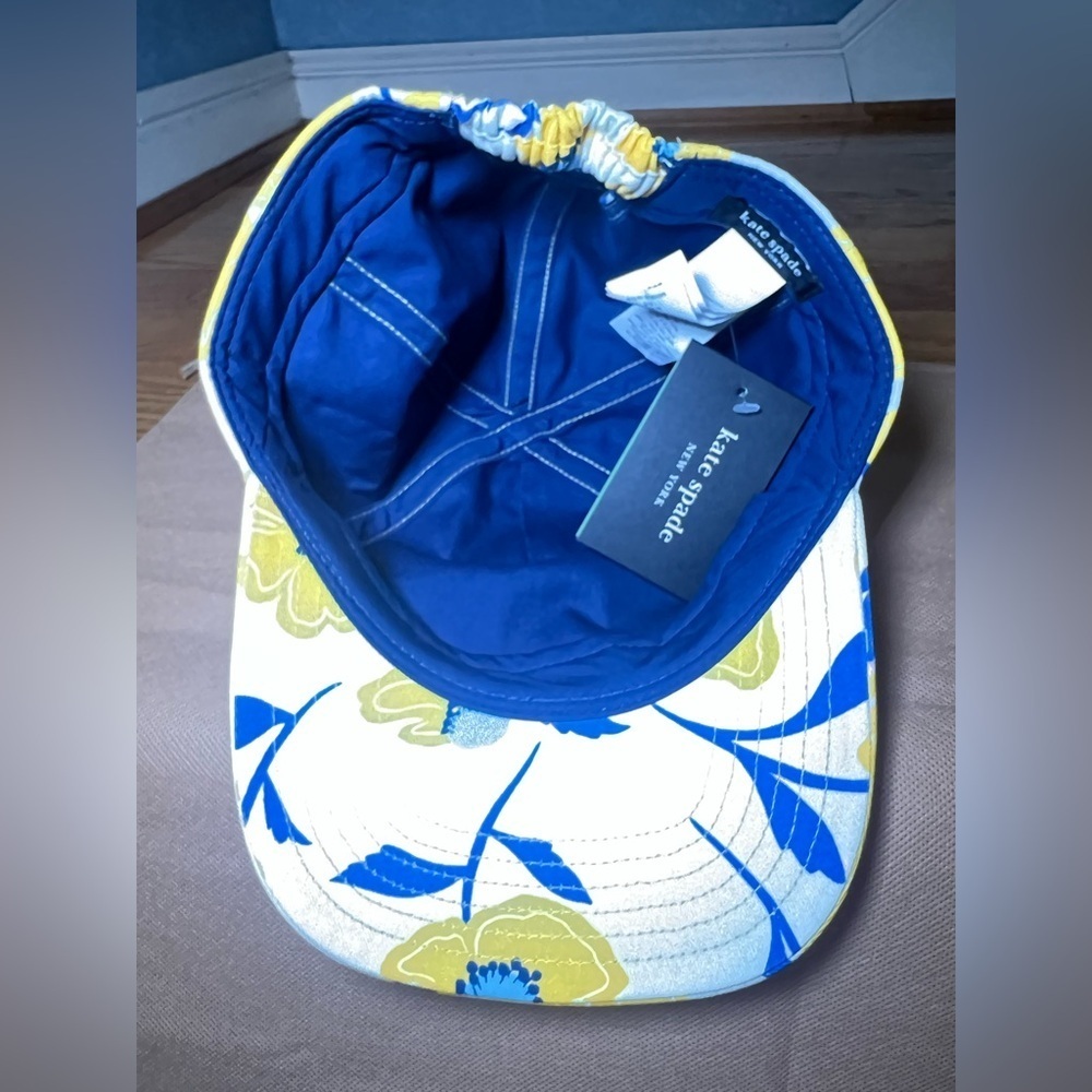 NWT Kate Spade NY Sunshine Floral Baseball Cap - Picture 5 of 6